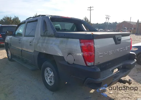2004 Chevrolet Avalanche 1500 from USA, damaged, VIN 3GNEC12T74G164932